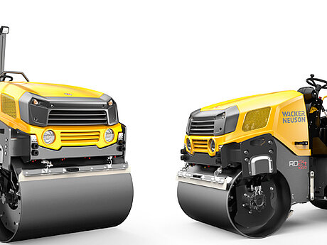 Wacker Neuson: 15 neue Walzenmodelle im Portfolio