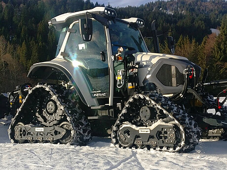 Ohne Kompromisse: Spezialist mueller pr&auml;sentiert Lintrac als Loipenspurger&auml;t