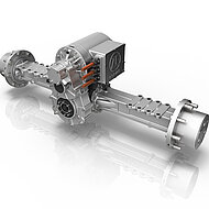 ZF eTRAC: „Vision Zero“ – vollelektrischer Antrieb für Kompakt-Radlader   