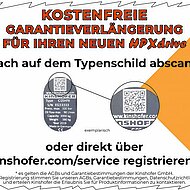 KINSHOFER HPXdrive: Gratis-Upgrade von zwei auf f&uuml;nf Jahre Garantie