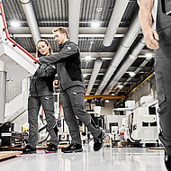 Hundertprozentig auf den Tr&auml;ger fokussiert