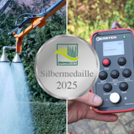 Silbermedaille für moderne Bewässerungstechnik