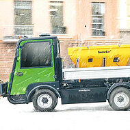 1570: E-Ger&auml;tetr&auml;ger mit Allradantrieb jetzt auch mit Winterpaket und Schwemmbalken