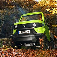 First Mover-Edition des EVUM aCar &ndash; Allrad-Elektrotransporter mit satt Sonderausstattung