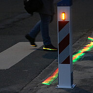 Sicher per pedes – Laser-Schutzsystem am Zebrastreifen