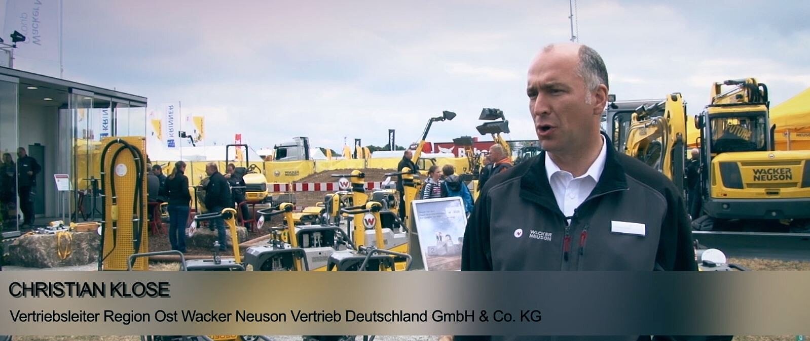 Wacker Neuson auf der Demopark 2015