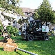 Kiesel: Mobilbagger schafft neue T&auml;tigkeitsfelder