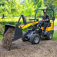 Kompakter Multifunktionslader &ndash; leise und emissionsfrei