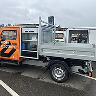 Work-Box-Kipper mit praktischem 230-Volt-Wechselrichter