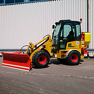 Robuster Allround-Lader von Hesse im Kommunaleinsatz