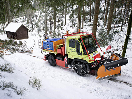 St&auml;dtisches Forstamt Baden-Baden setzt erstmals U 400-Kombination mit Profi-Forstausr&uuml;stung ein 