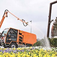 Praktische Gie&szlig;anlage von ecotech f&uuml;r jedes Tr&auml;gerfahrzeug