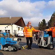 Saubere Spielpl&auml;tze in Troisdorf mit Fiorentini-Sandreinigungsmaschinen
