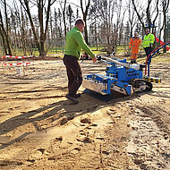 Sebastian‘s Garten Service setzt auf Baby Tapiro 