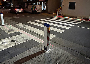 Lasertechnologie optimiert Sicherheit an Zebrastreifen 
