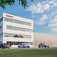 Neubau der mateco-Firmenzentrale und -Niederlassung in Leonberg