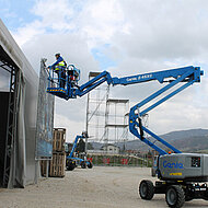 Genie Z&trade;-Gelenkteleskoparbeitsb&uuml;hne mit h&ouml;herer Tragf&auml;higkeit