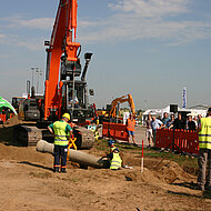 TiefbauLive 2015 Mit dem Kunden zur Messe