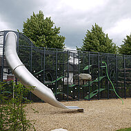 Wall-holla von LAPPSET f&uuml;r die alla hopp!-Anlage in Hemsbach