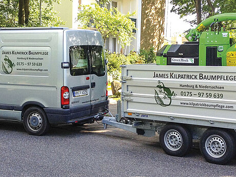 Gr&uuml;nschnittverwertung mit dem QuadTrak160