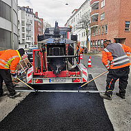 MPRS AM 500: Heißasphalt für kleine Flächen