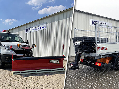 Dank sinnvoller Aufbauten mit Leichtigkeit durch den Winter