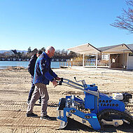Wiener Event-Hotel setzt auf Sandreinigungsmaschine Baby Tapiro