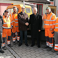 Gemeinde Hergatz ersetzt alten Transporter durch neuen Fuso Canter