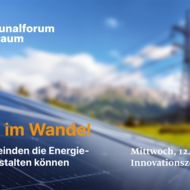Energiewende Mitte März in Kundl im Fokus