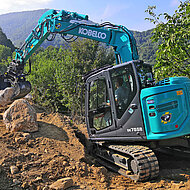 Kleine Bagger ganz groß