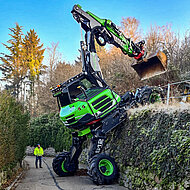 S12: Der Schreitbagger mit 3D-Maschinensteuerung