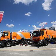 BROCK: Kehrmaschinenhersteller begeistert Besucher auf der IFAT 2018