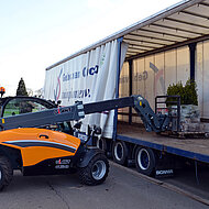 Tobroco-Giant Teleskoplader neu bei Kiesel &ndash;  Arbeiten in der H&ouml;he mit dem GT5048 