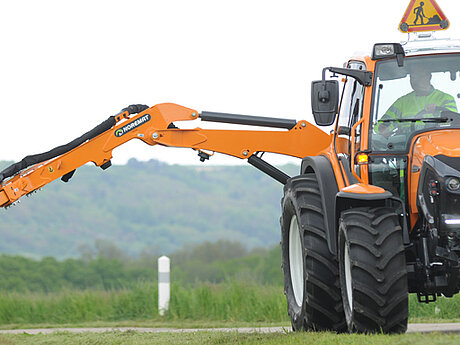 Deutschland-Premiere auf demopark f&uuml;r neuen Lintrac 110 mit Noremat