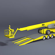 Laden Sie Ihre Maschinen am Einsatzort sicher auf und ab?