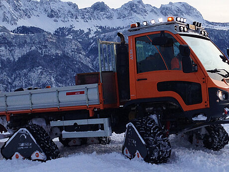 Aebi VT450 Vario Transporter jetzt auch mit Raupenfahrwerk