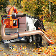 Unf&auml;lle vermeiden &ndash; Laub effizient und m&uuml;helos aufnehmen