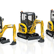 Bauma 2025: Vorstellung von drei neuen E-Minibaggern 