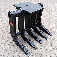 Effiziente Rodungstechnik f&uuml;r schwere Baggerklassen