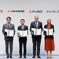 Mitsubishi Fuso und Hino Motors schließen sich zusammen – Daimler Truck und Toyota zu je 25 Prozent beteiligt