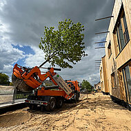 Moderner Kindergarten mit nachhaltigem Konzept