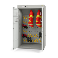 Einfaches Trocknen, Neutralisieren und Reinigen von Arbeitskleidung