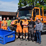 Bauhof Pfreimd: U 430 mit diversen Anbauger&auml;ten f&uuml;r den Ganzjahreseinsatz