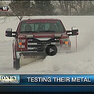 Ford F150 mit BOSS THX Schneepflug 