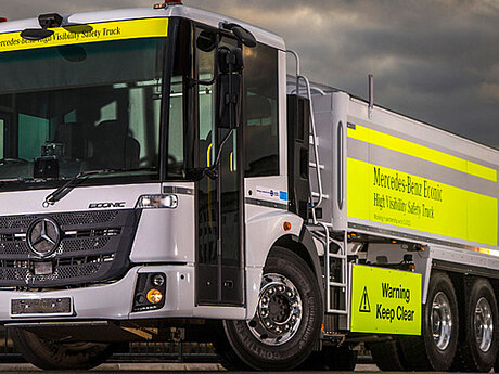 Daimler mit 22 Baufahrzeugen auf der bauma 2019 in M&uuml;nchen