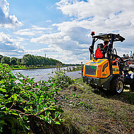 GIANT Radlader G2200E X-TRA: emissionsfrei in Amsterdam