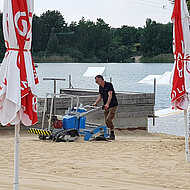 Besser Sand reinigen mit der „Baby Tapiro“  