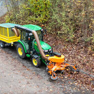 Saugkehrsystem MRM-120 AS: effiziente Laubbeseitigung