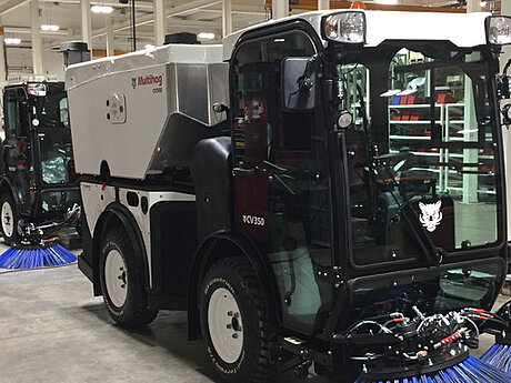 Multihog: Hier fährt der Chef noch höchstpersönlich probe