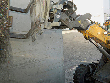 MPM Environment Intelligence sch&auml;tzt Mecalac Teleskoplader